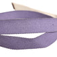 Men Purple Canvas Silver Metal Buckle Belt
