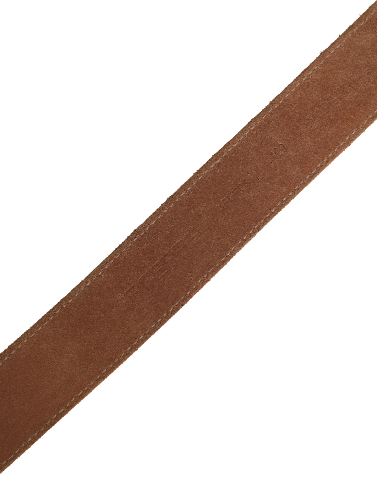 Men Beige Canvas Silver Metal Buckle Cintura Belt