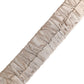 Women Beige Polyester Silver Metal Buckle Waist Belt