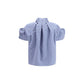 Blue Polyester Shortsleeve Shirt