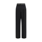 Black Triacetate Dress Pants