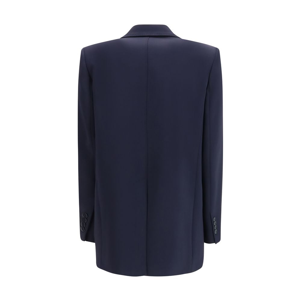 Blue Triacetate Blazer