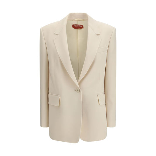 Beige Triacetate Blazer