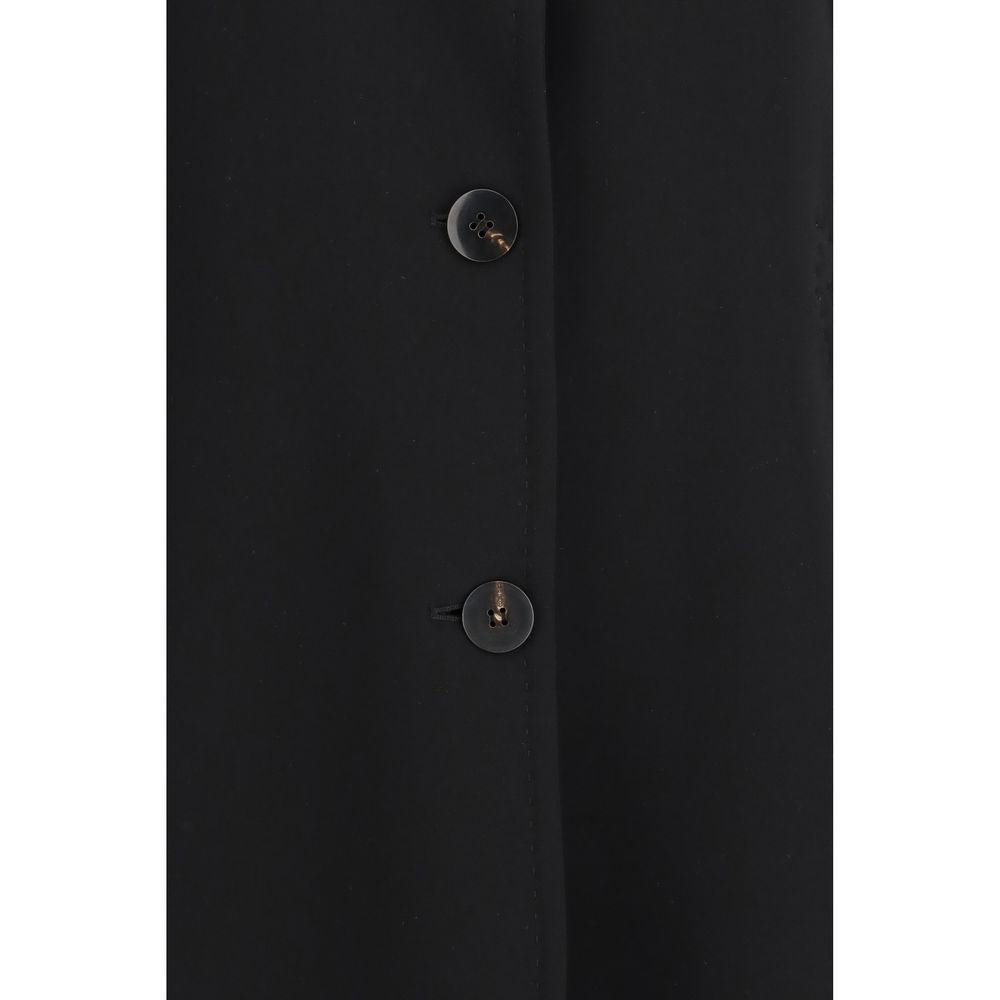 Black Triacetate Coat