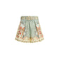 Multicolor Linen Bermuda Shorts
