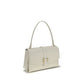 White Calf Leather Bos Taurus Shoulder Bag