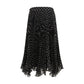 Black Silk Skirt