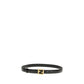 Black Calf Leather Bos Taurus Regular Belt