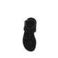 Black Calf Leather Bos Taurus Platform Sandals