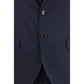 Blue Wool Two-Piece Suit
