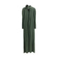 Bicolor Silk Casual Dress