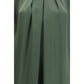 Bicolor Silk Casual Dress