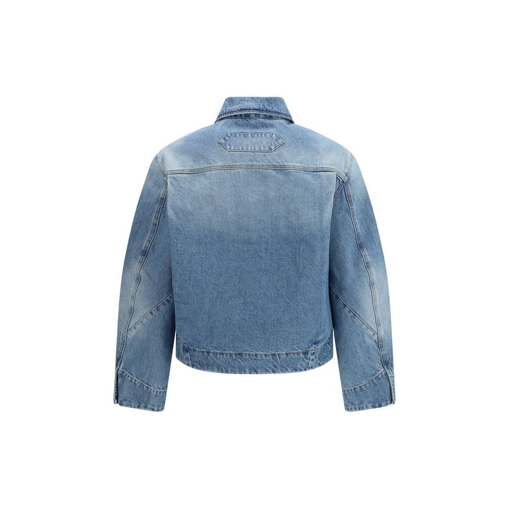 Blue Polyamide Clothing