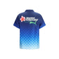 Blue Silk Pattern Shirt