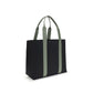 Black Cotton Shoulder Bag