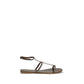 Brown Calf Leather Bos Taurus Strap-On Sandals