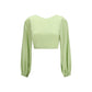 Bicolor Silk Blouse