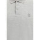 Gray Cotton Polo Shirt