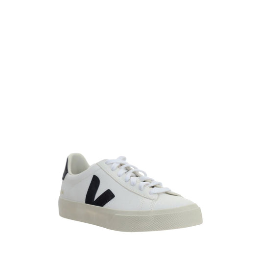 White Calf Leather Bos Taurus Low Top Sneakers