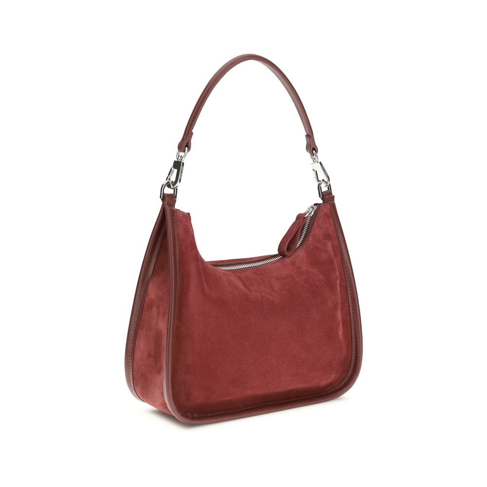 Bordeaux Calf Leather Bos Taurus Shoulder Bag