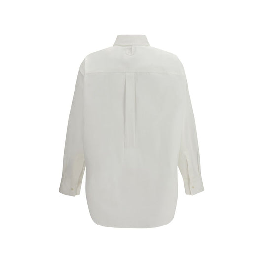 White Cotton Dress Shirt