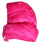 Men Pink Logo Print Whole Head Wrap Capello Hat