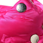 Men Pink Logo Print Whole Head Wrap Capello Hat