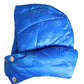 Men Blue Logo Print Whole Head Wrap Capello Hat