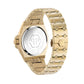 Gold Stainless Steel Dress Watch