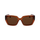 Brown Nylon Sunglasses