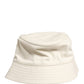 Men White Cotton Bucket Fisherman Capello Hat