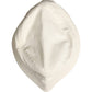Men White Cotton Bucket Fisherman Capello Hat