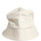 Men White Cotton Bucket Fisherman Capello Hat