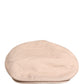Men Beige Cotton Newsboy Cloth Capello Hat
