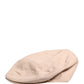 Men Beige Cotton Newsboy Cloth Capello Hat