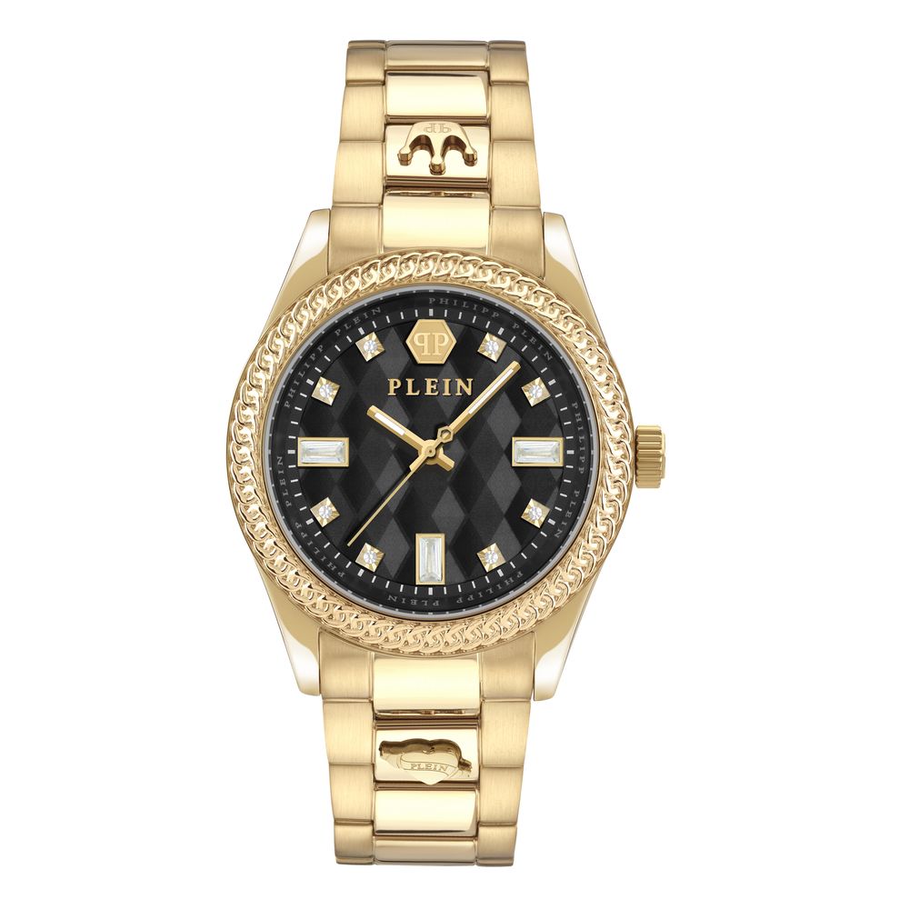 Gold Stainless Steel Dress Watch
