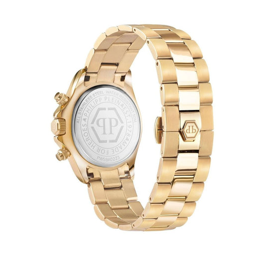 Gold Stainless Steel Dress Watch