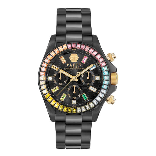 Black Stainless Steel Dress Watch