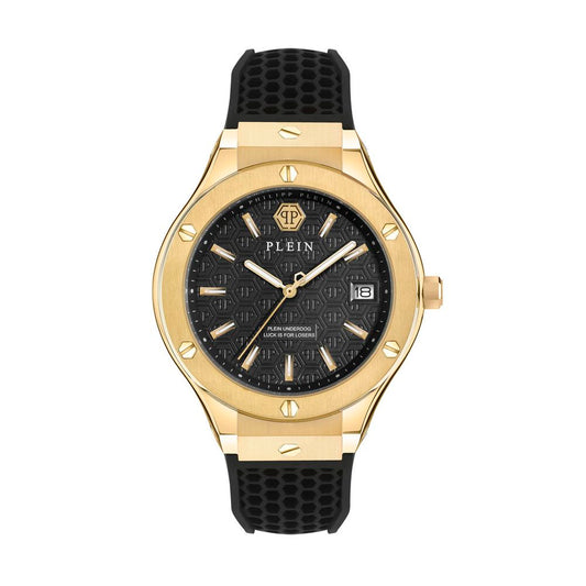 Black Synthetic Dress Watch