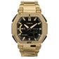 Gold Stainless Steel Sport Watch