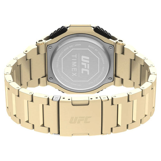 Gold Stainless Steel Sport Watch