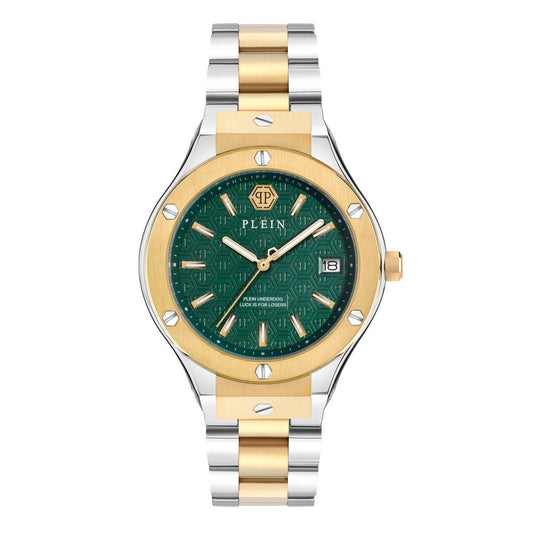 Gold Stainless Steel Dress Watch