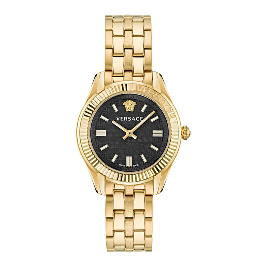 Gold Stainless Steel Dress Watch