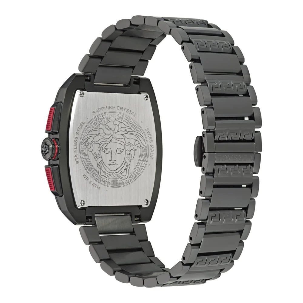 Black Stainless Steel Dress Watch