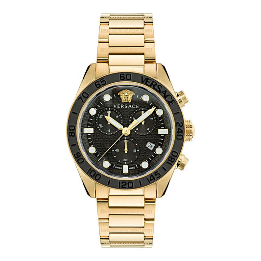 Gold Stainless Steel Dress Watch