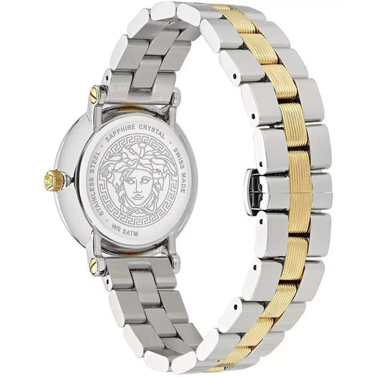 Gray Stainless Steel Dress Watch