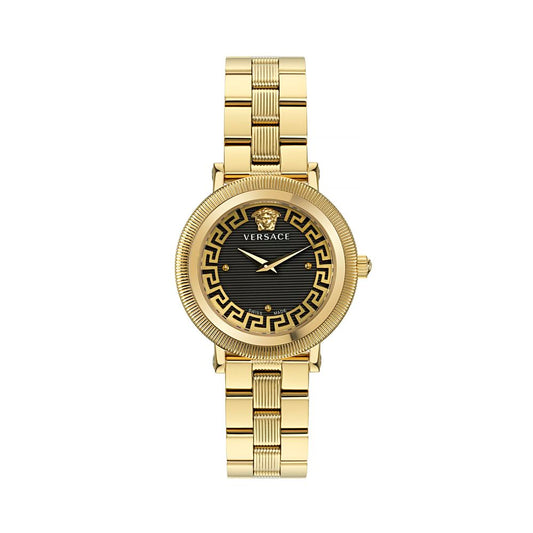 Gold Stainless Steel Dress Watch