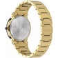 Gold Stainless Steel Dress Watch