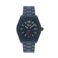 Blue Ceramic Dress Watch