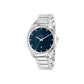 Gray Stainless Steel Dress Watch